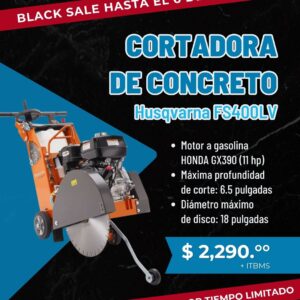 Cortadoras de Concreto - FS400LV - Husqvarna