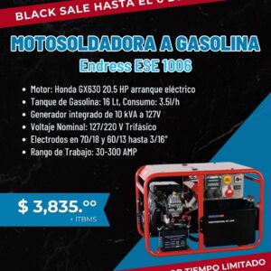 Motosoldadora a Gasolina - ESE 1006 - Endress